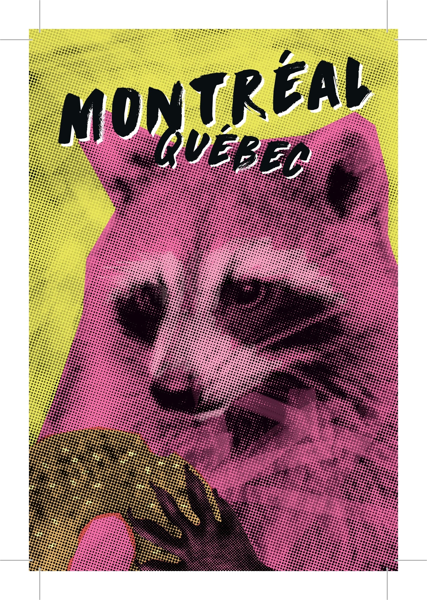 Carte postale  Raton Rose Bagel 4 x 6 LB