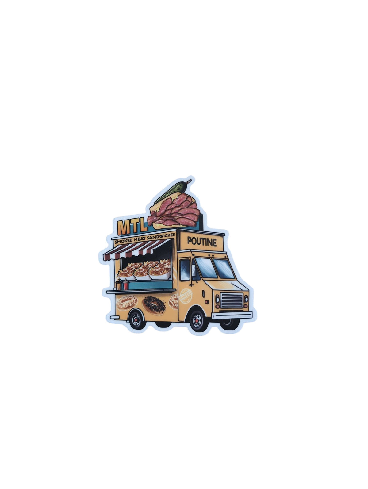 Autocollant MTL Food Truck LB