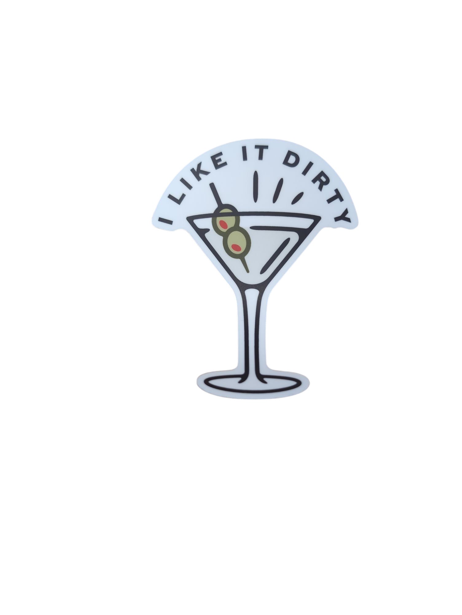 Autocollant Martini (I like it dirty) - Stickers Northwest