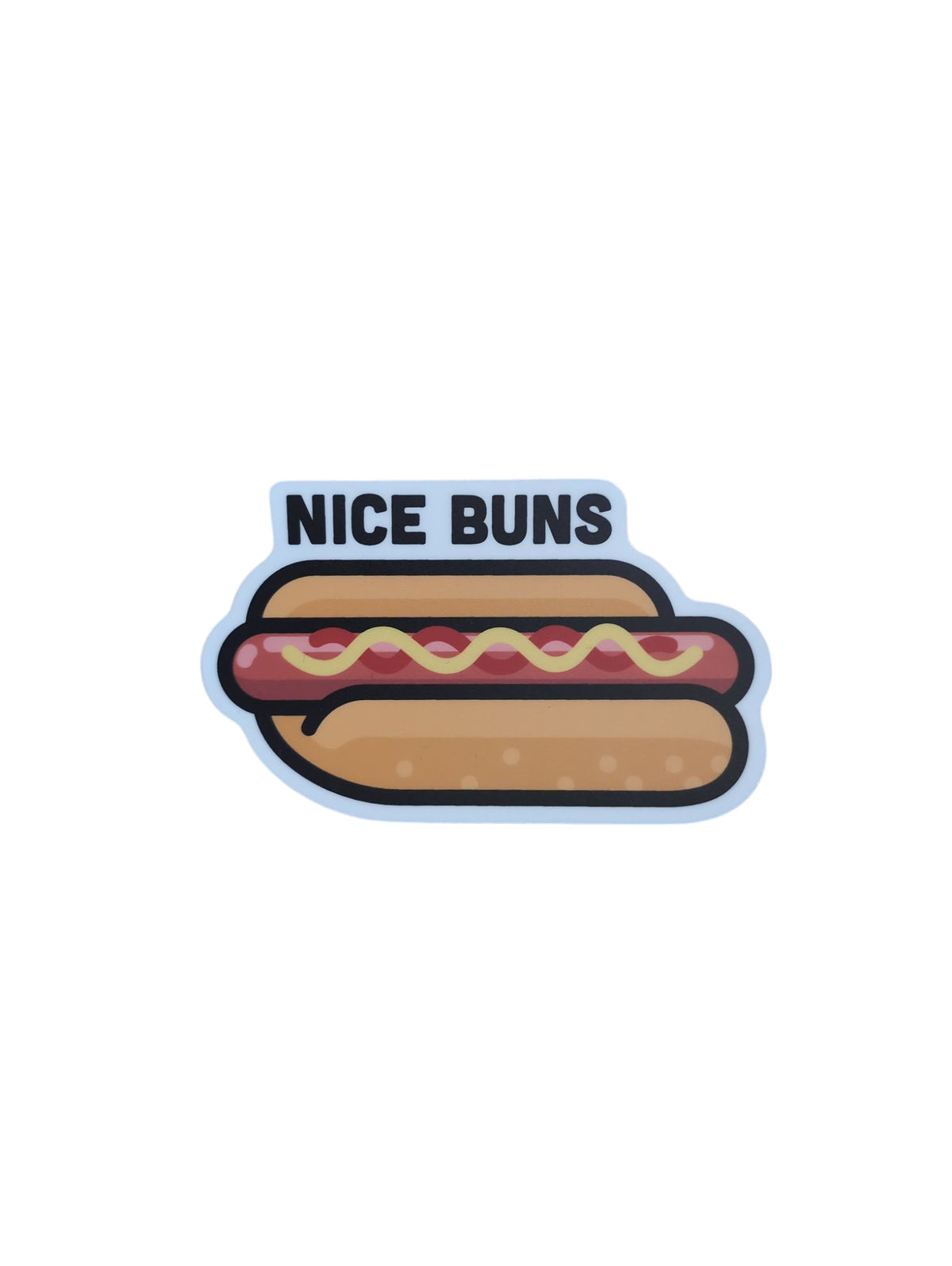 Hot Dog Sticker - Stickers Northwest