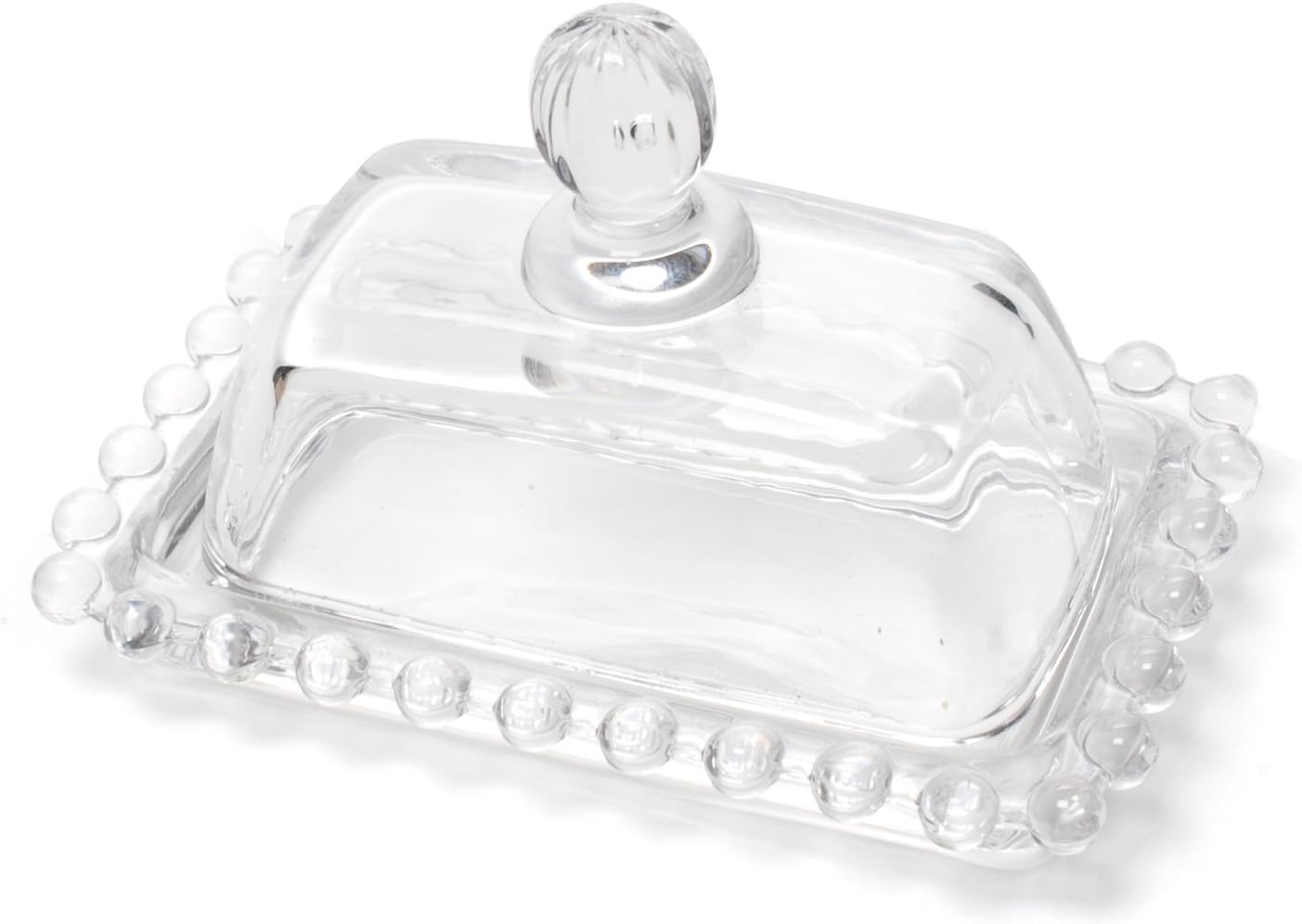 Mini beurrier en verre rectangulaire 2  pièces - Abbott