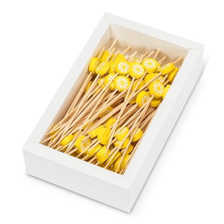 Lemon Cocktail Sticks - 100 pcs - Abbott