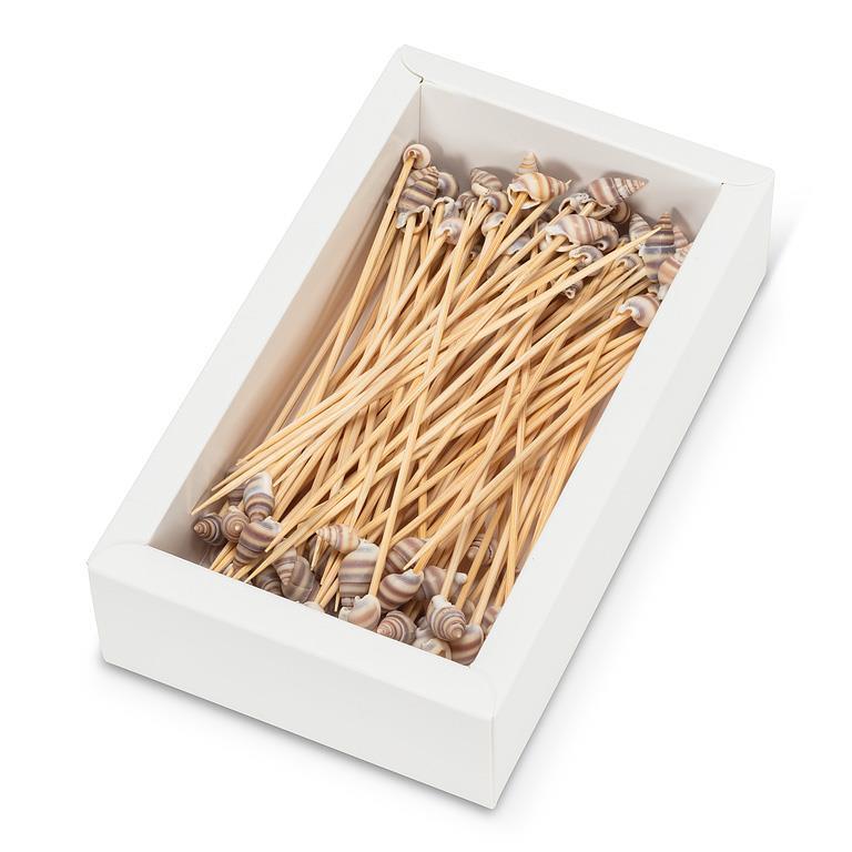 Bâtonnets à cocktails Coquillages - 100pcs - Abbott