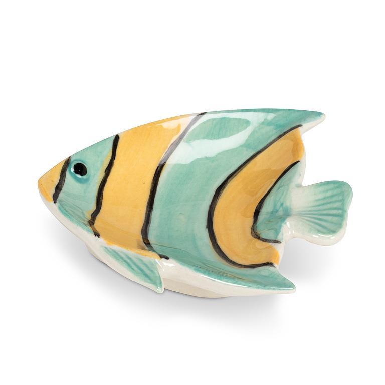 Mini bol poisson jaune et turquoise - Abbott