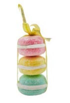 Ornement - Macarons pastels - Christmas forever