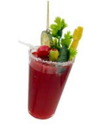 Ornement - Petit bloody ceasar - Christmas forever