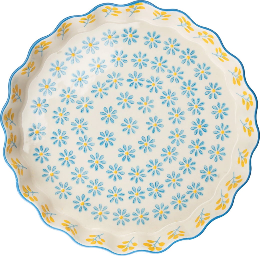 Retro daisy pattern tartlet dish - 11 cm - Tranquillo