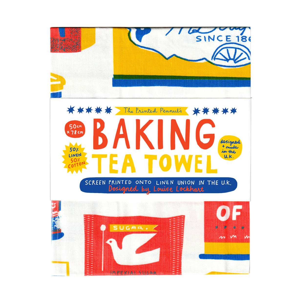 Baking Tea Towel - The Printed Peanut