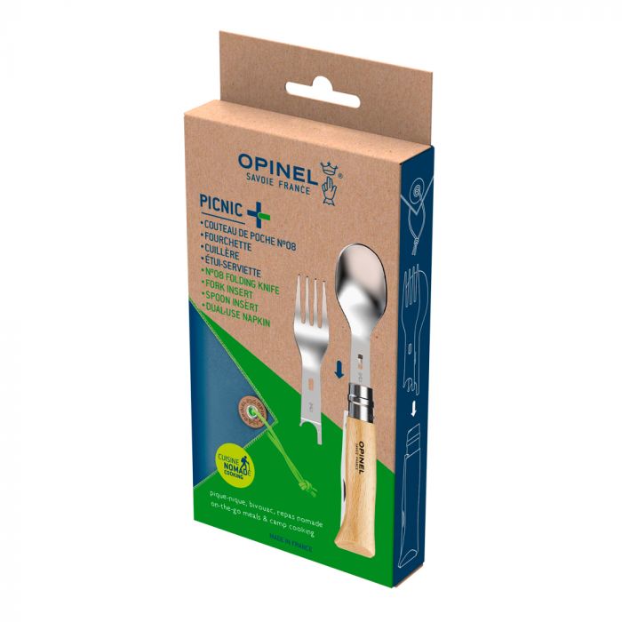 Ensemble d'ustensiles pour pique-nique - Opinel