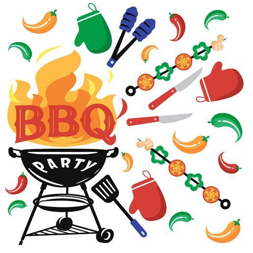 Napkins BBQ Mix - Paper+ Design