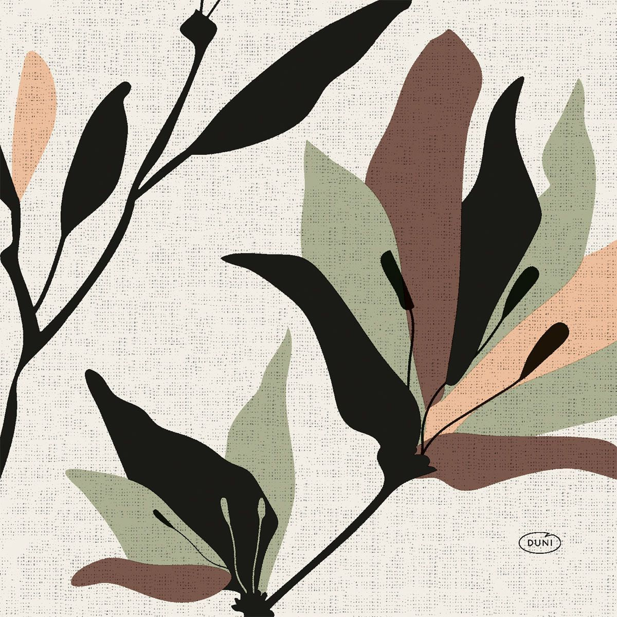 Napkins Nomad flowers 30 x 30 cm - Duni