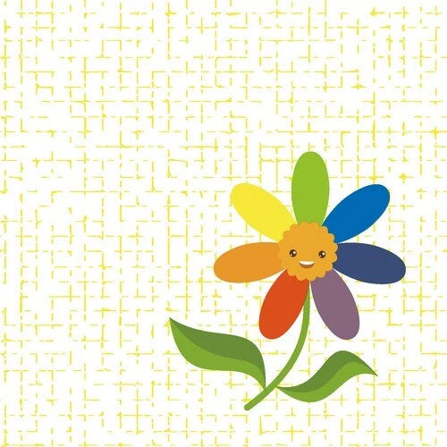 Napkins 33x33 cm fleur soleil - Paper+ Design