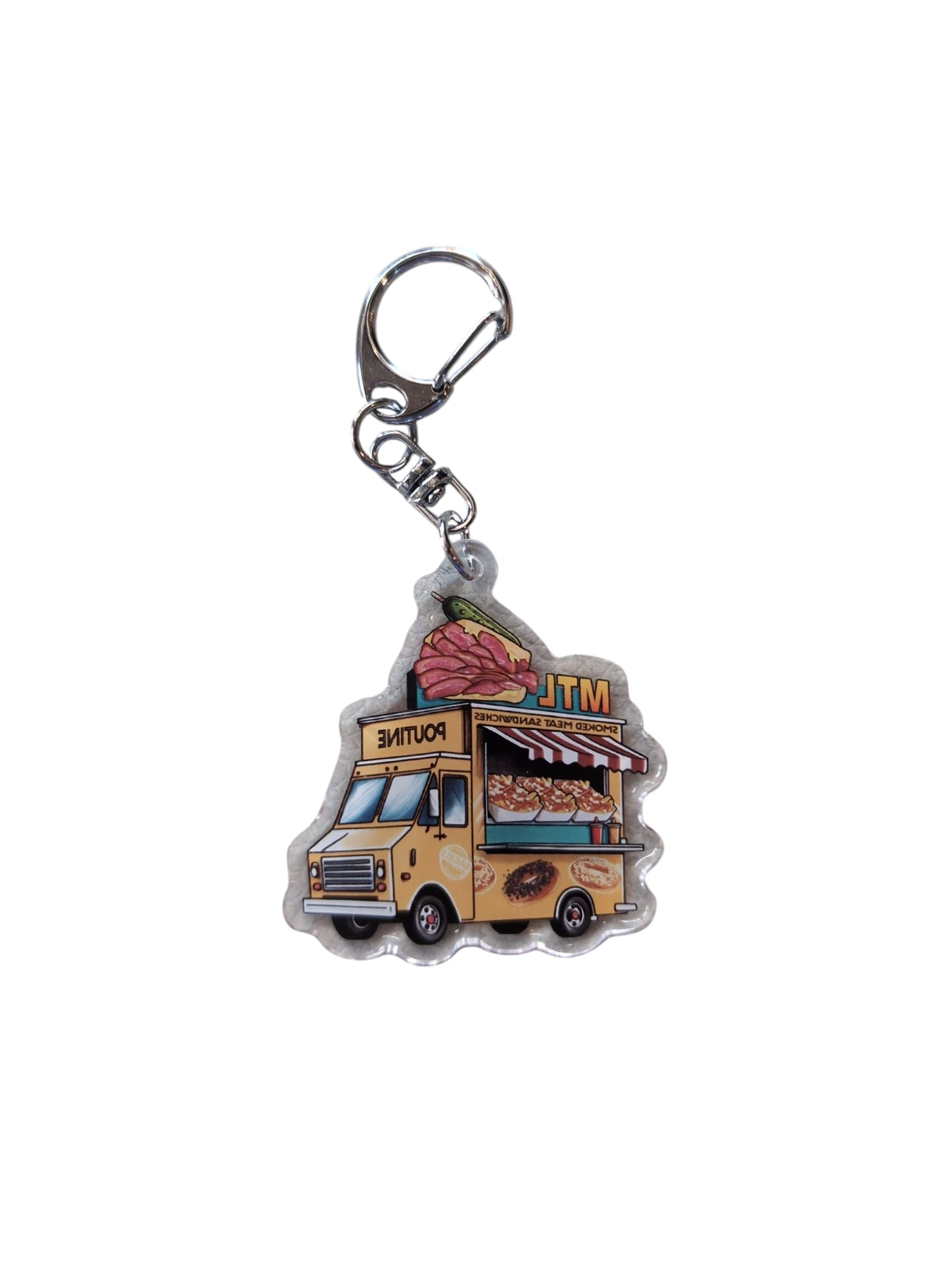 LB Poutine Food Truck Keychain