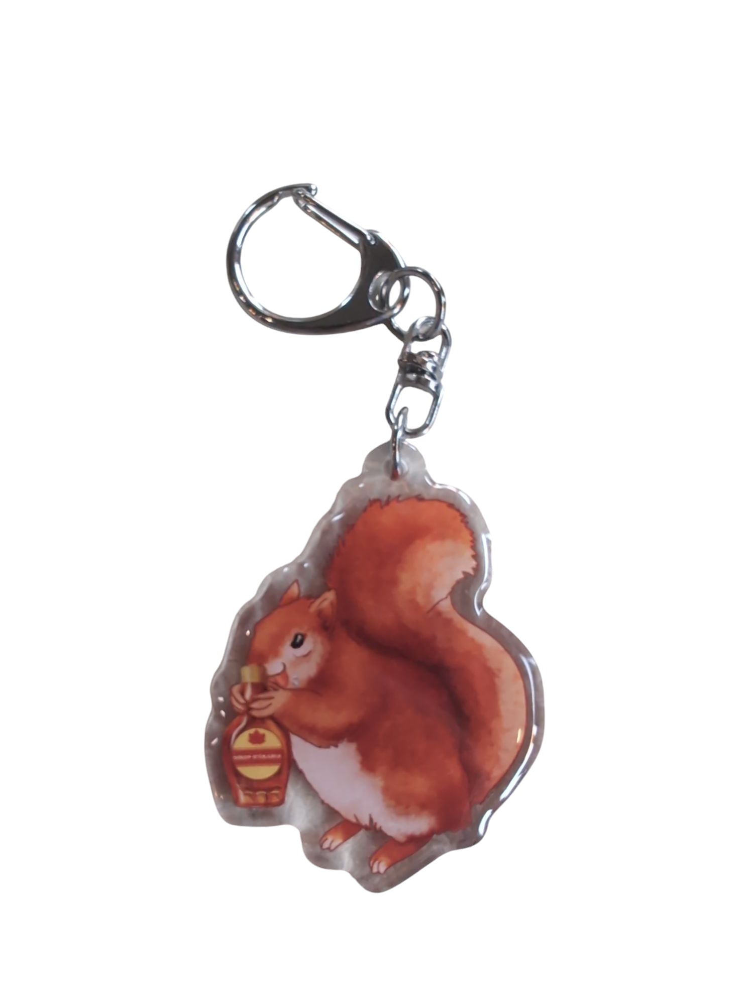 Porte-clés écureuil sirop LB
