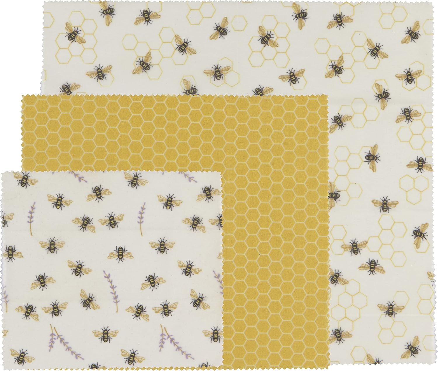 Emballages réutilisables à la cire d'abeille - Abeilles