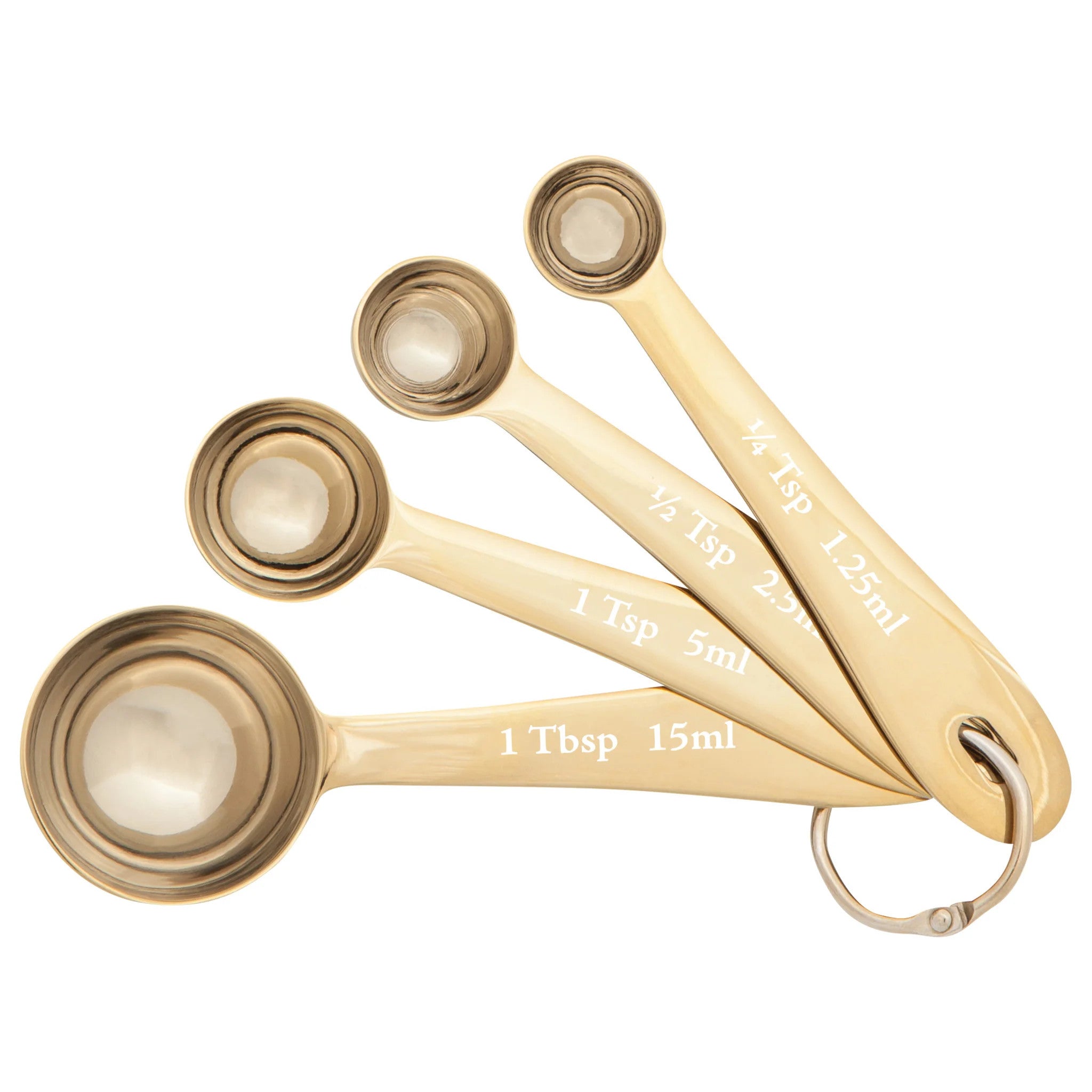 Measuring spoon set - Gold - Danica Heirloom