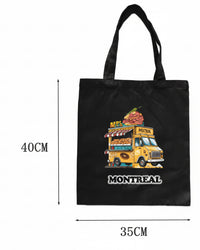 Reusable Tote Bag "MTL Food Truck" - LB