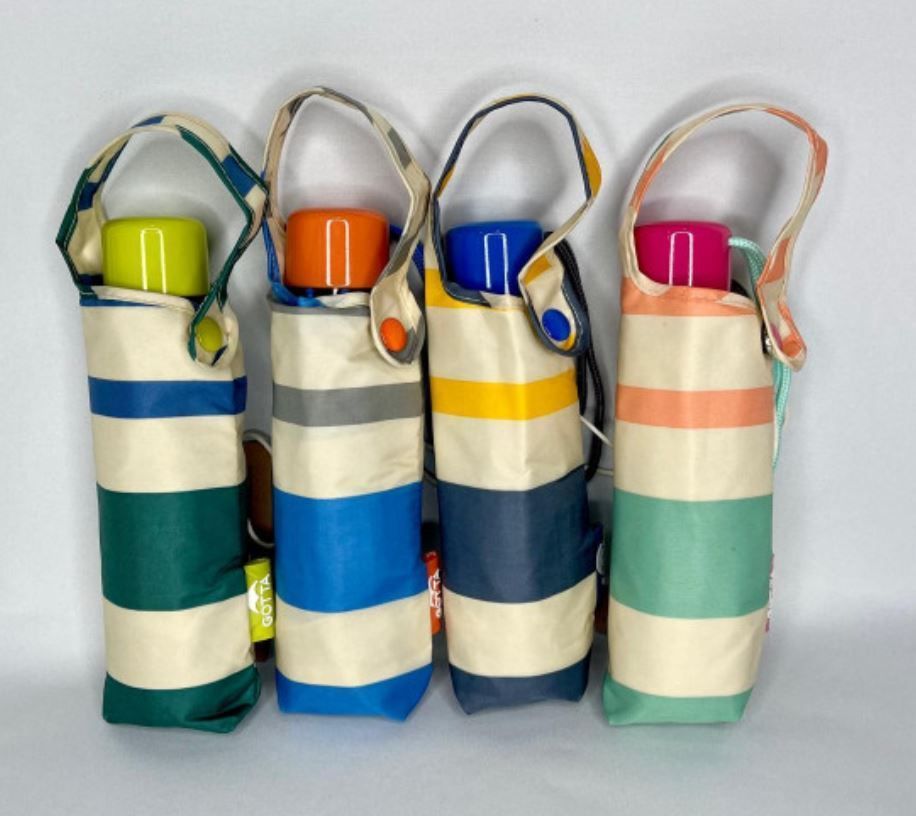 Parapluie pliable  rayures - Gotta