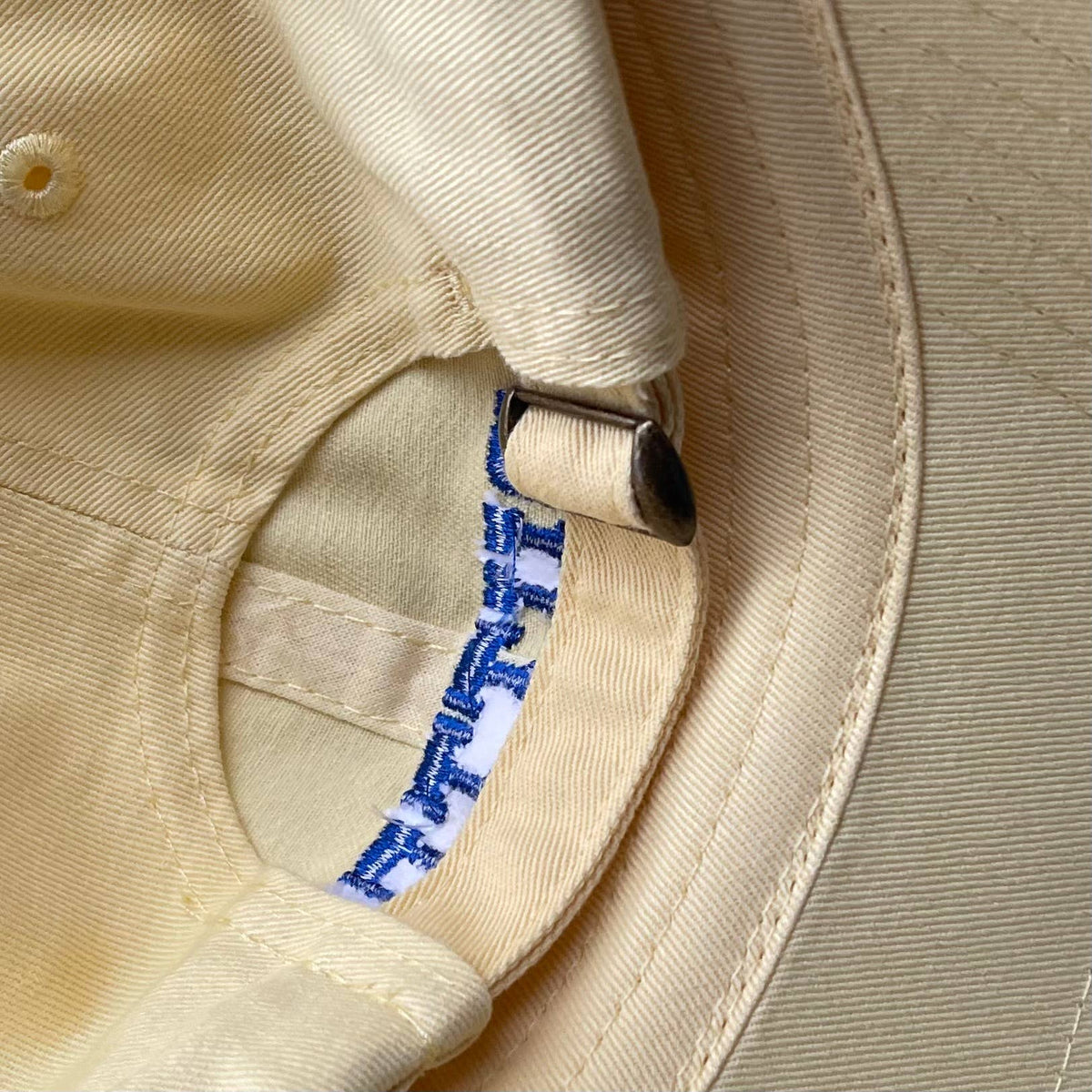 Casquette dad hat jaune beurre pour chefs, amateurs de cuisine et boulangerie: Jaune beurre pastel