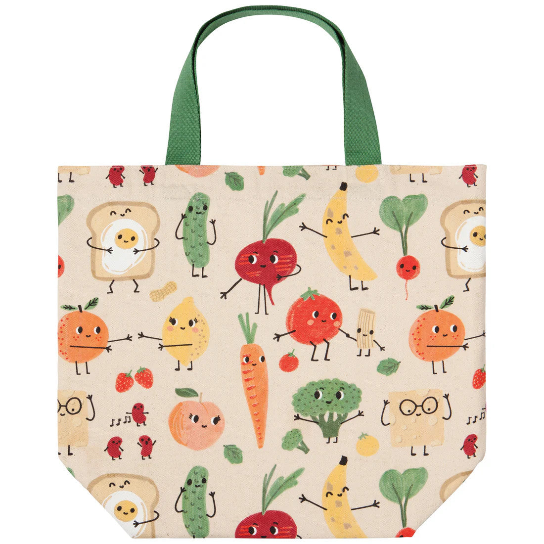 Funny Food Pocket Tote Bag - Danica Jubilee