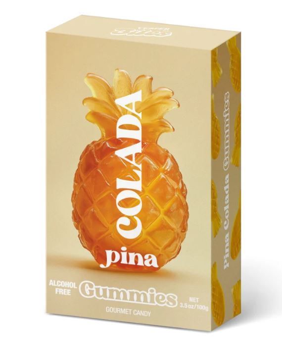 Colada-flavored cocktail jujubes - Vesper Bites