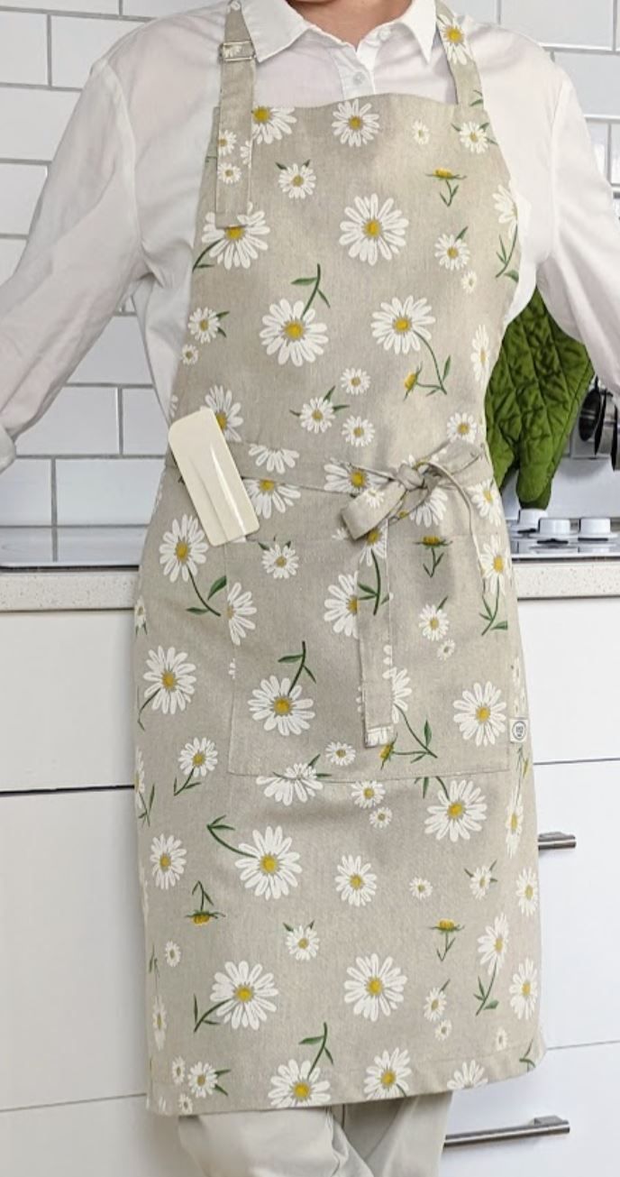 Tablier de cuisine - marguerites - Sac en Vrac