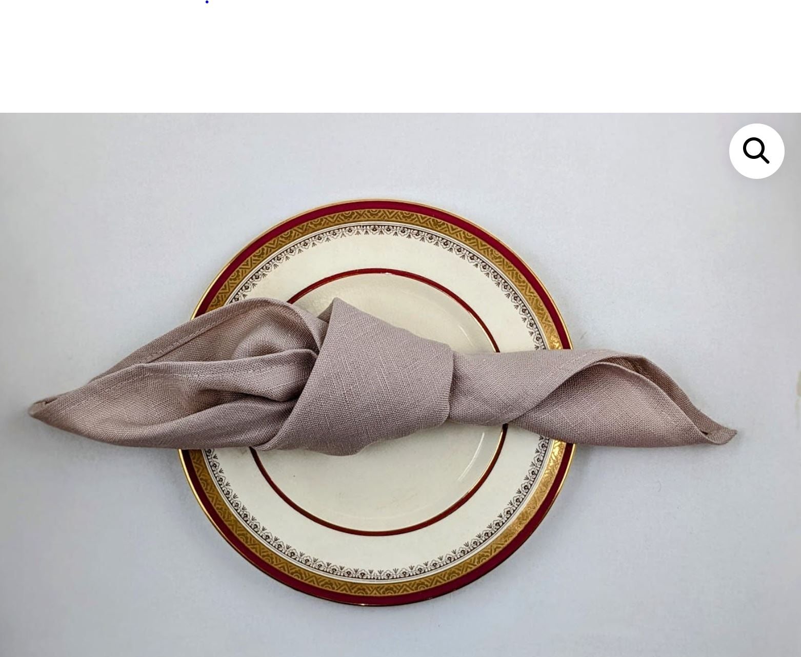 Serviette de table lin - rose - Sac en vrac (2)