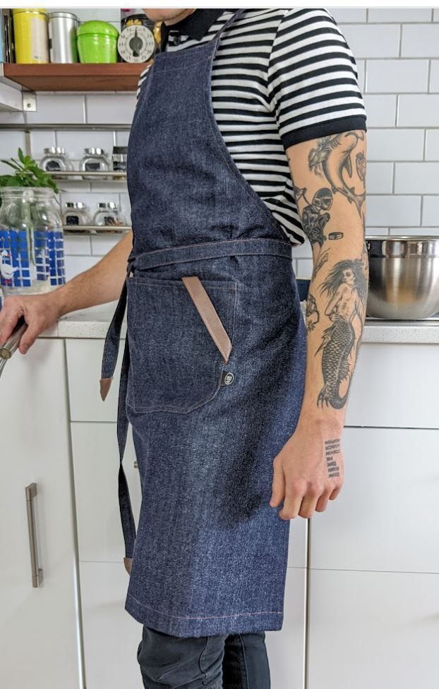 Tablier de cuisine - Denim - Sac en Vrac