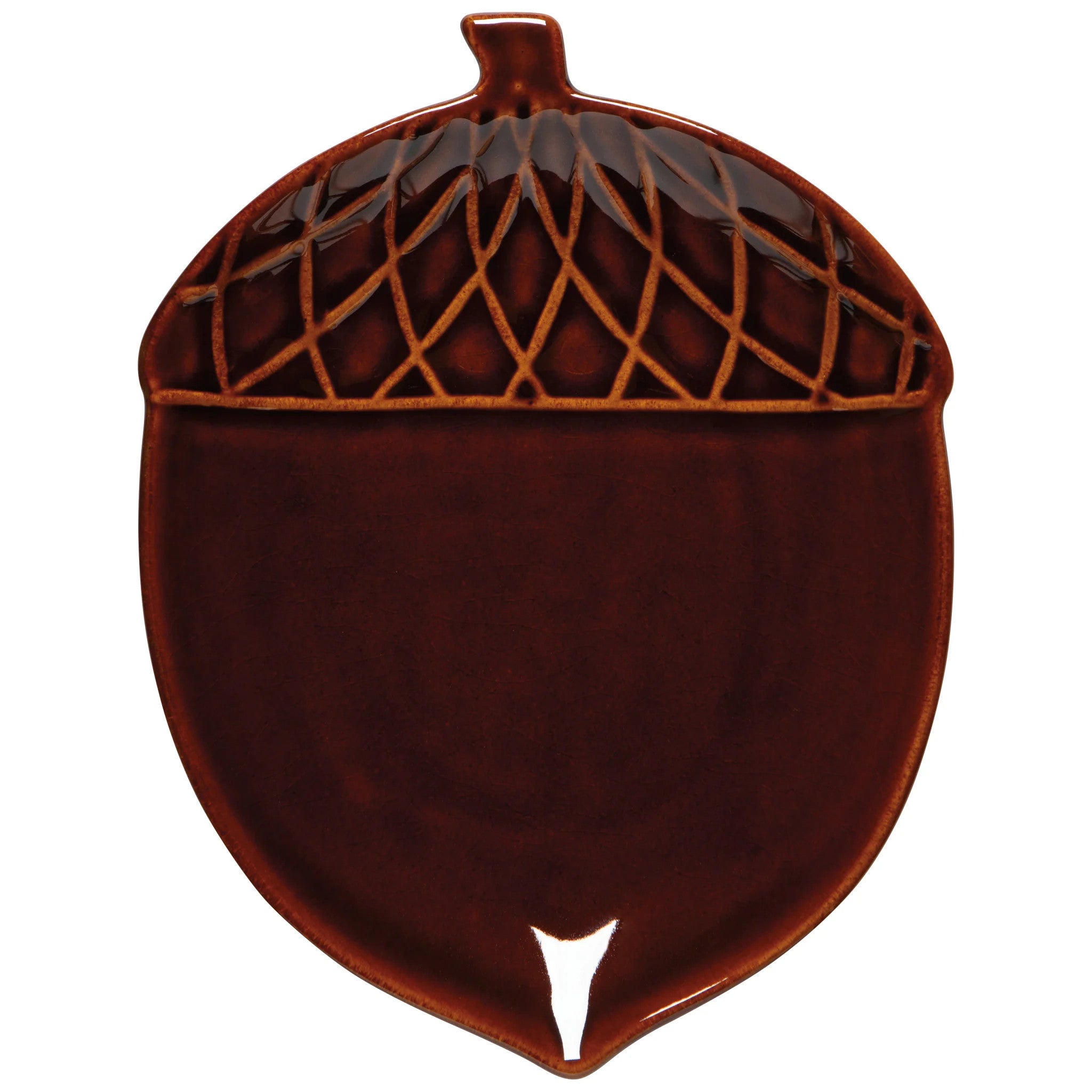 Plat de service en forme de gland de chêne - Danica ND