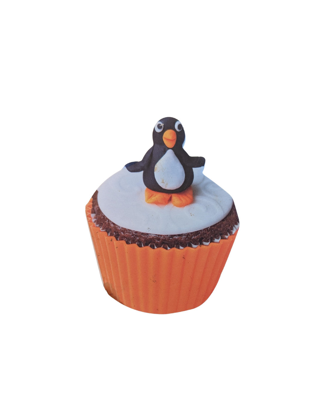 Used book - Children's Cupcakes - Recipes by Joanna Farrow (penguin image)