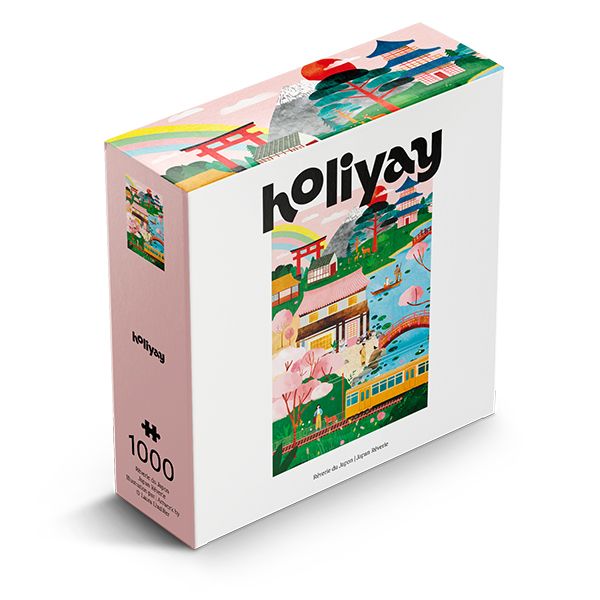 1000-piece Japanese Reverie Puzzle - Holiyay Puzzle