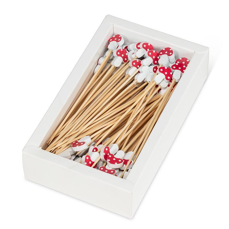 Bâtonnets à cocktails champignons - 100 pcs - Abbott