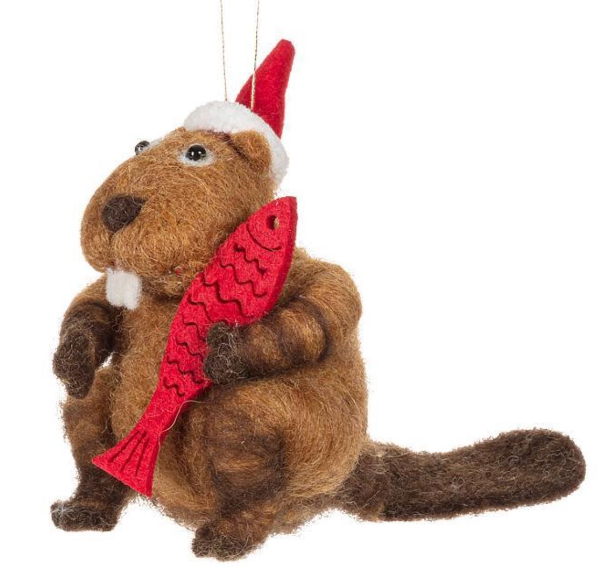 Ornament - Woolen Beaver - Abbott