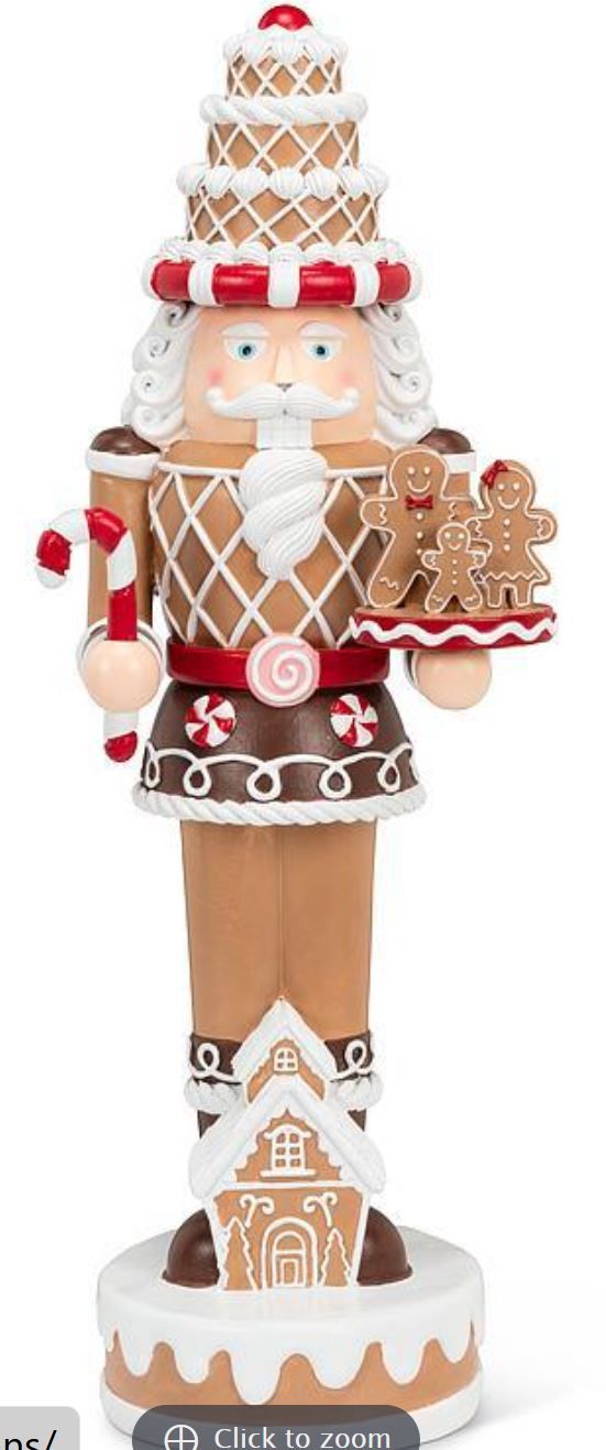 Decoration - Royal Nutcracker - Gingerbread - Abbott