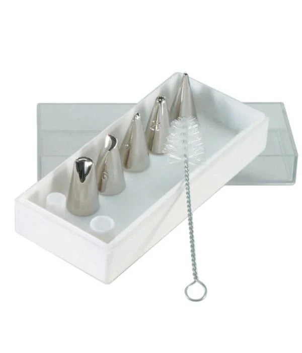 9-piece chrome icing set - Danesco