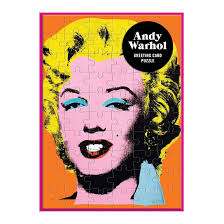 Carte de souhait - Casse-tête - Andy Warhol Marilyn 60pc