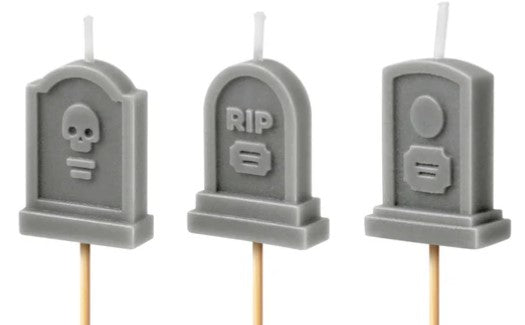 Bougies de fête - Pierre tombale Farewell Party - Fred