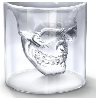 Verre shot tête de mort - (Skull shot glass) DOOMED - Fred