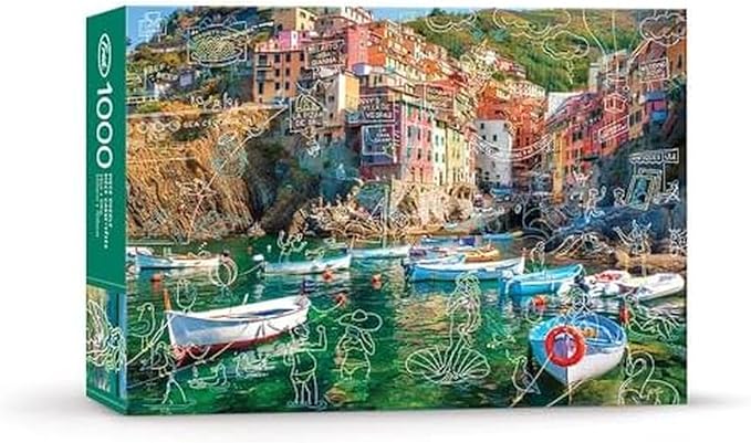 Doodle Series : Casse-tête Cinque-terre (1000 pcs)