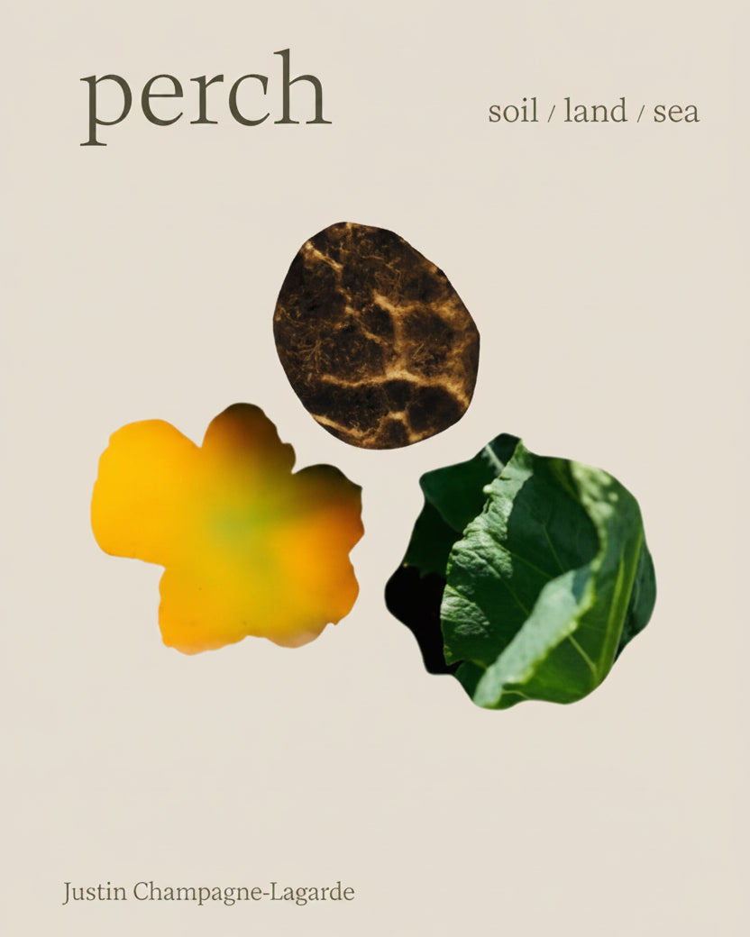 Perch: Soil / Land / Sea - A Cookbook - Justin Champagne-Lagarde &amp; Mandel Hitzer
