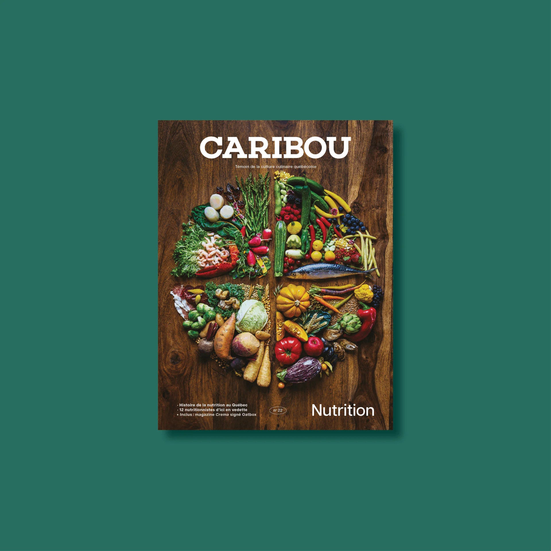 Magazine culinaire - Caribou #22 : Nutrition - Collectif