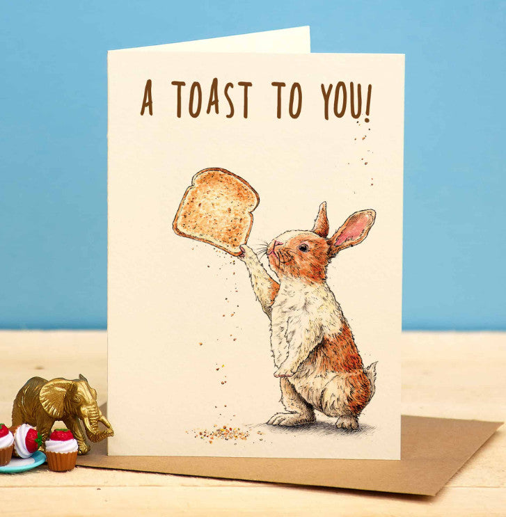 Carte de souhaits - A toast to you