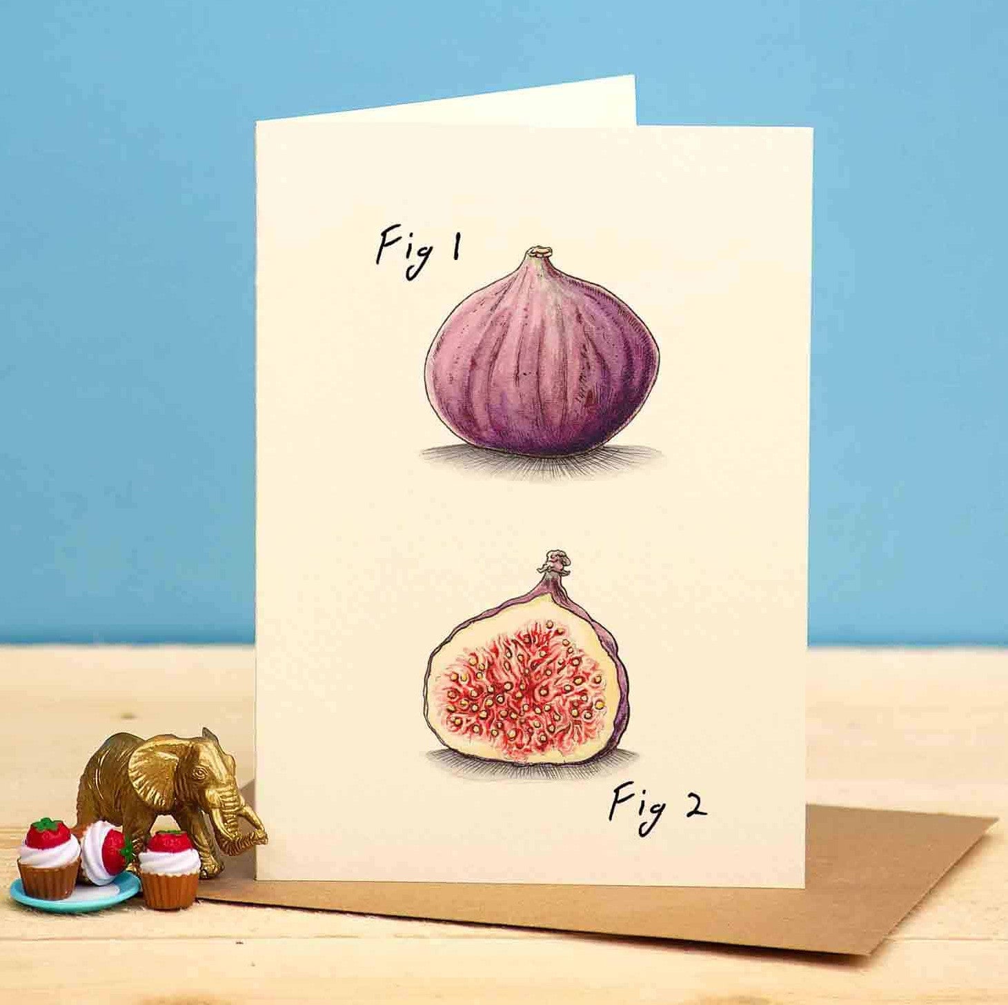 Greeting card - Figs