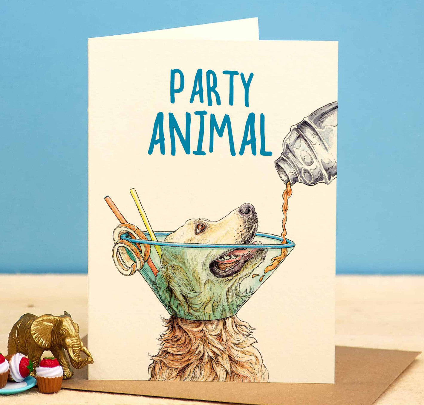 Carte de souhaits - Party Animal