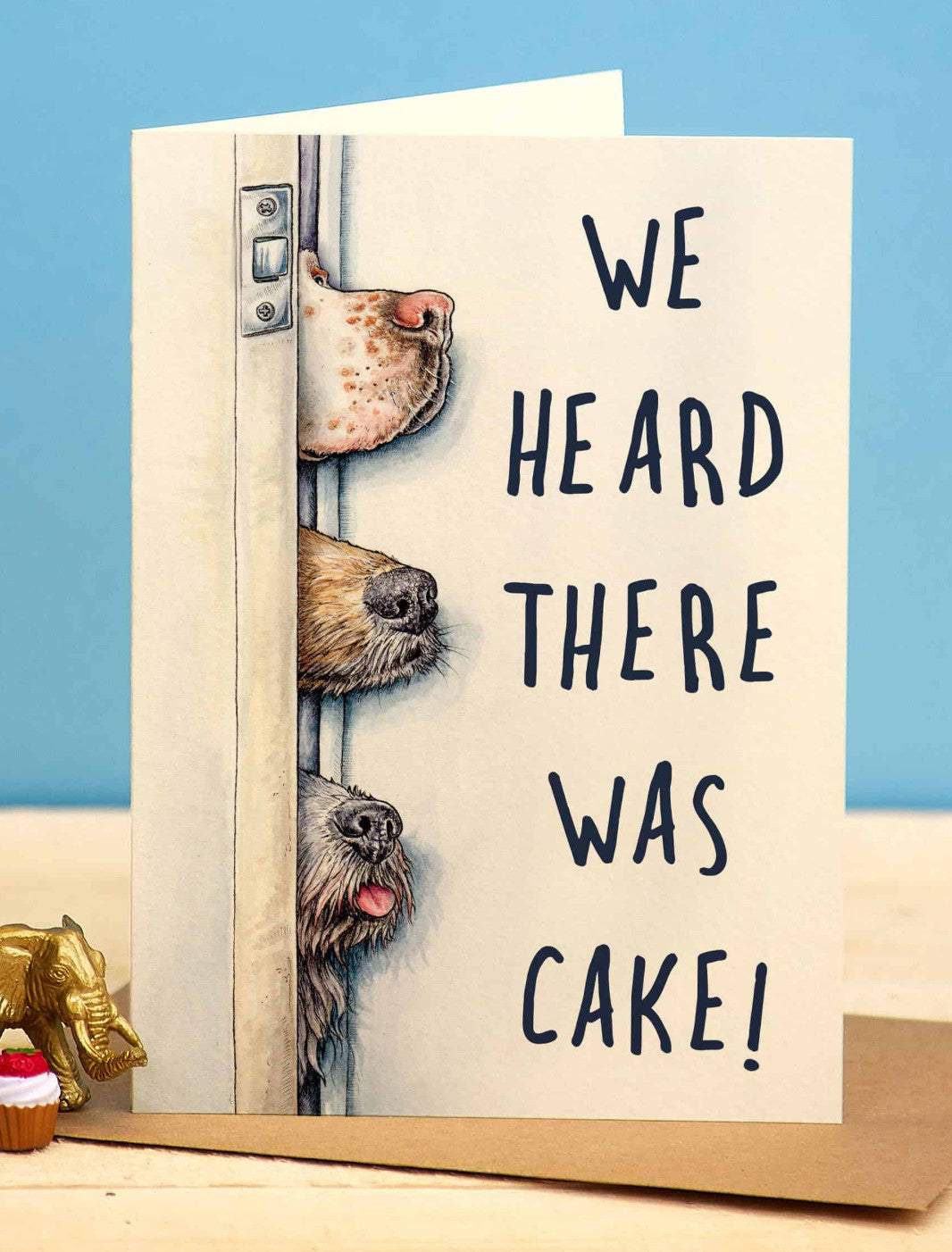 Carte de souhaits - Heard There Was Cake