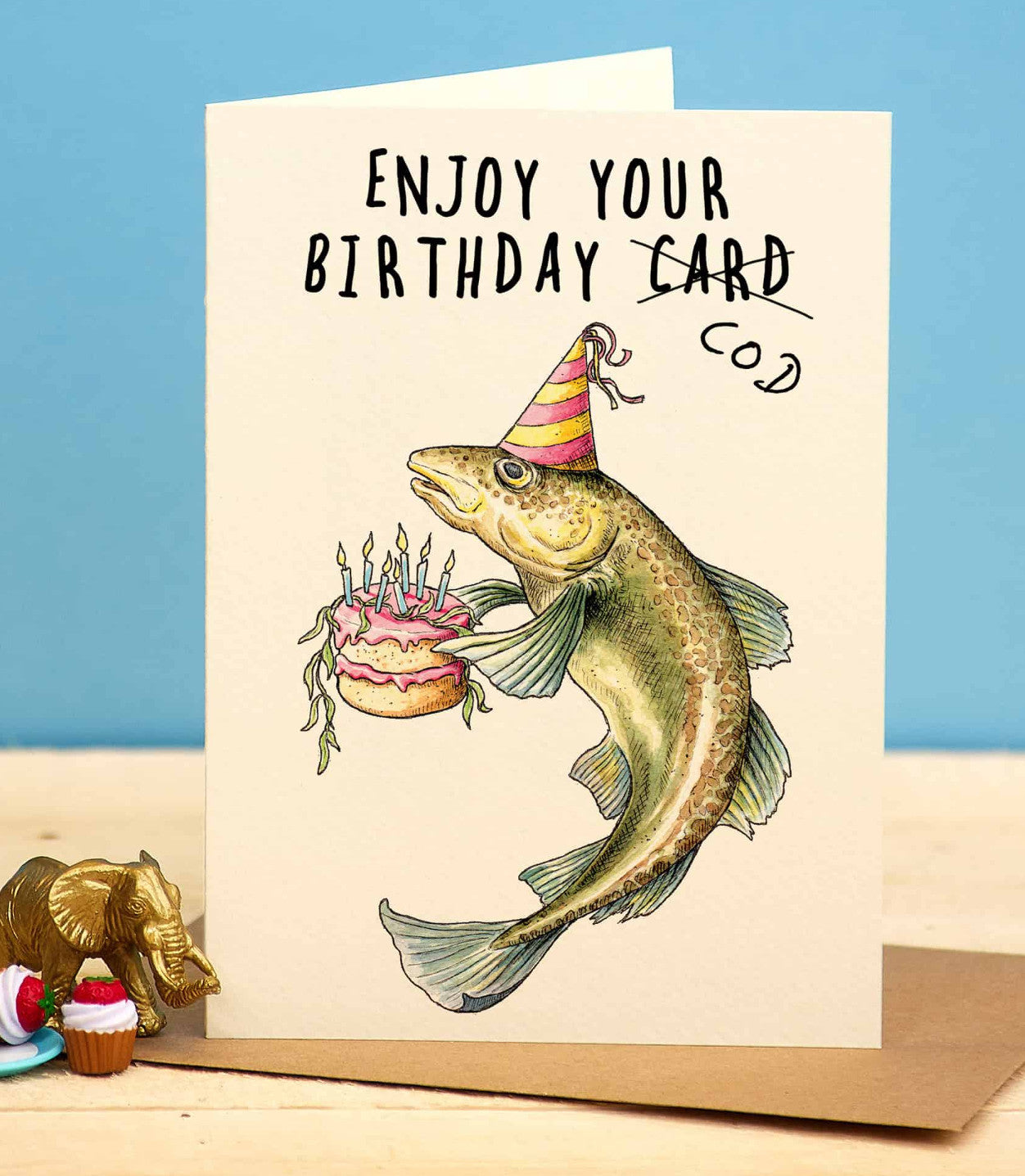 Carte de souhaits - Birthday Cod