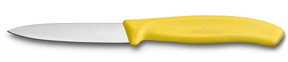 Mini couteau 8 cm à lame fine - Jaune