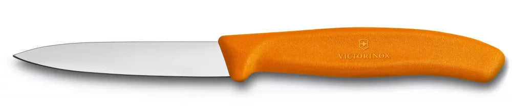 Mini couteau 8 cm à lame fine - Orange