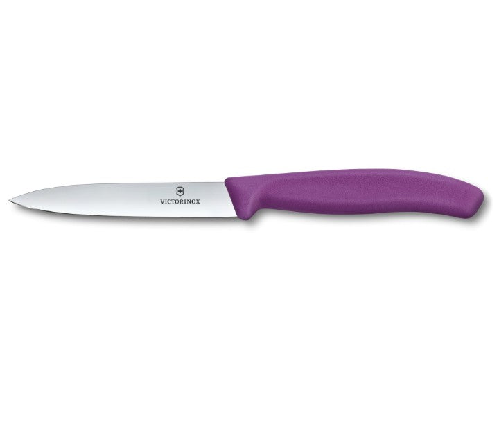 Couteau 11 cm lame fine - Mauve