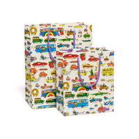 Sacs cadeaux de voitures de Richard Scarry Busytown: Medium